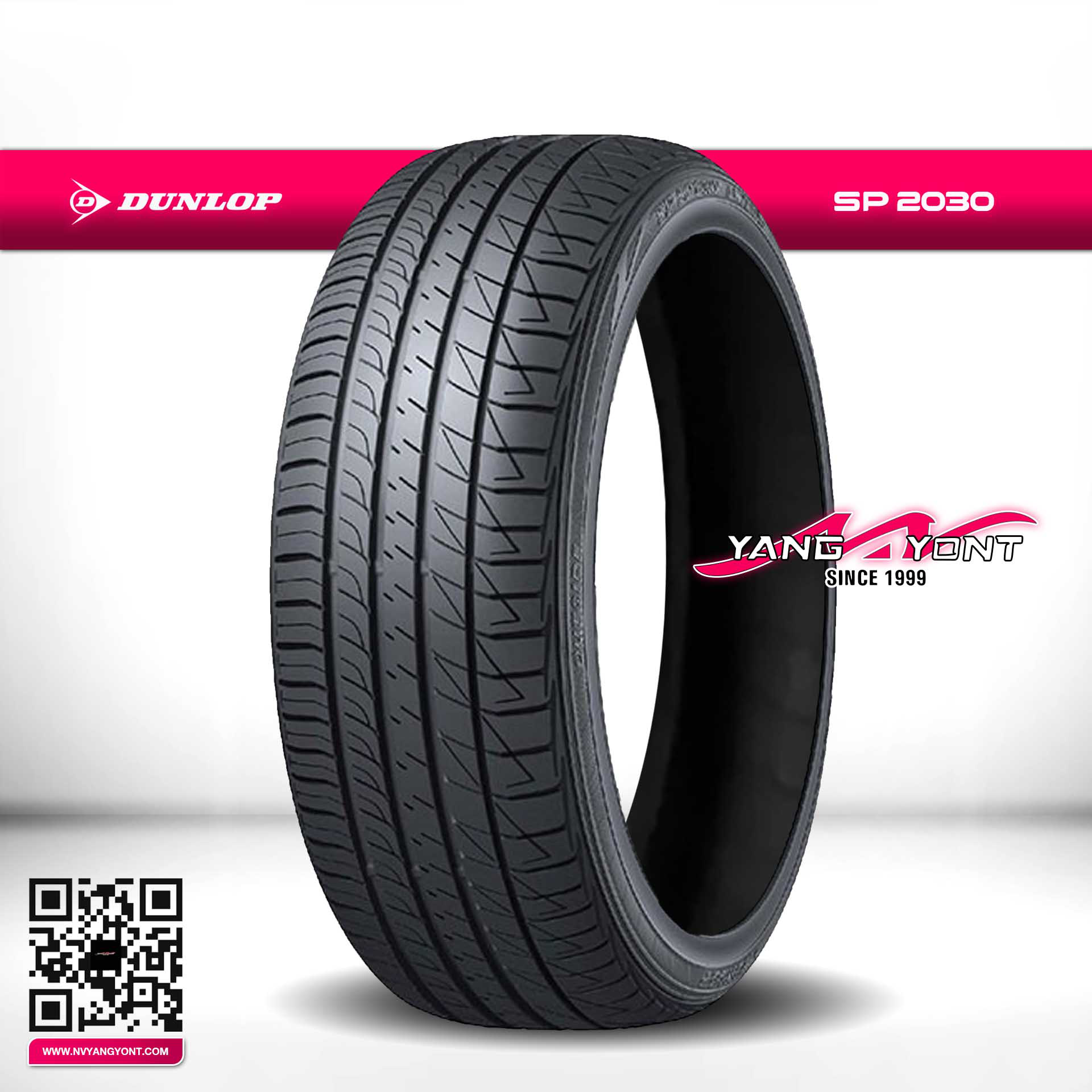 (โปรโมชั่นซื้อ 3แถม1 ฟรี) 185/55R16 SP 2030
