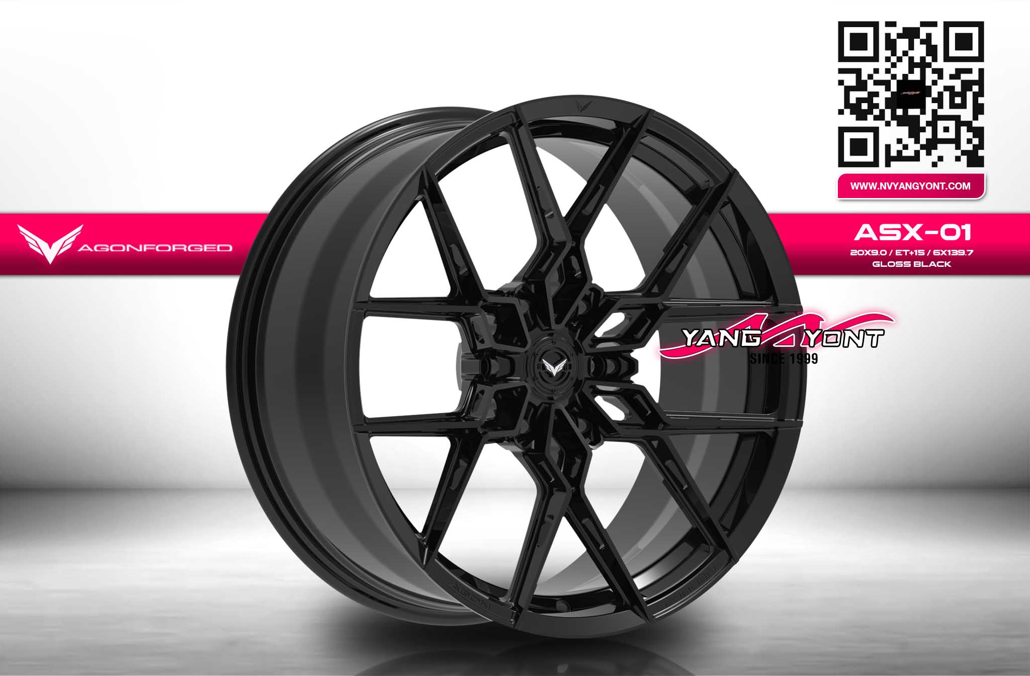 ASX-01 | สี Gloss Black