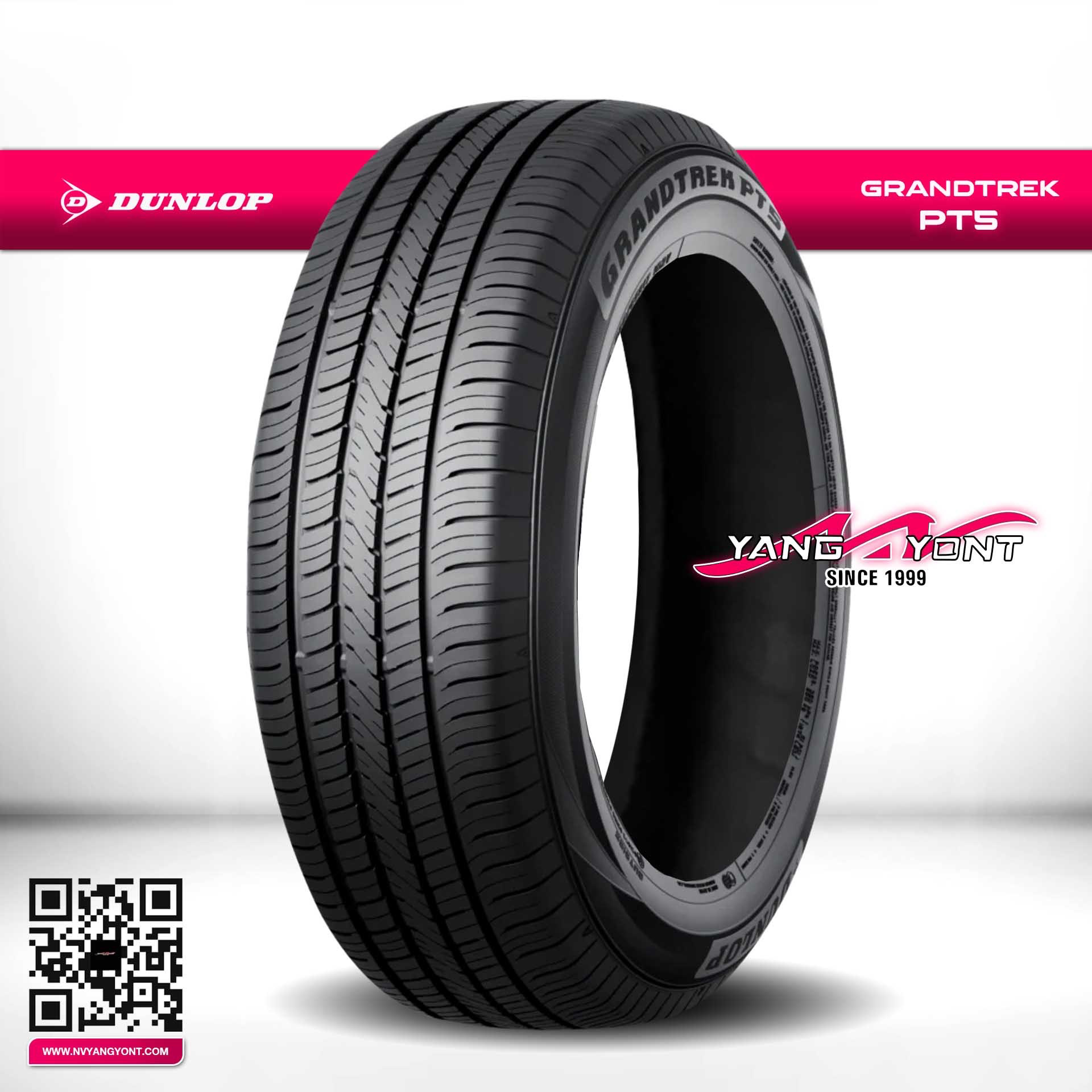 [3แถม1] 255/55R18 GRANDTREK PT5